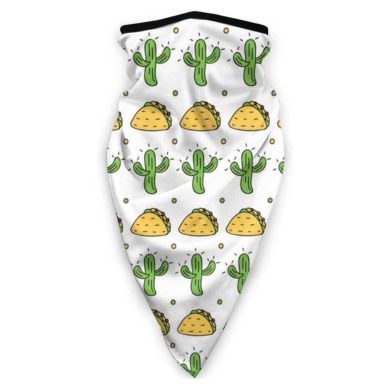 Bandana con dibujos de cactus